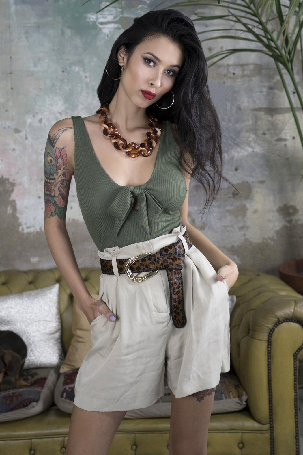 Joni High Waisted Shorts - Lavand Stories