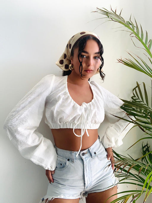 Ria Crop Top - Lavand Stories