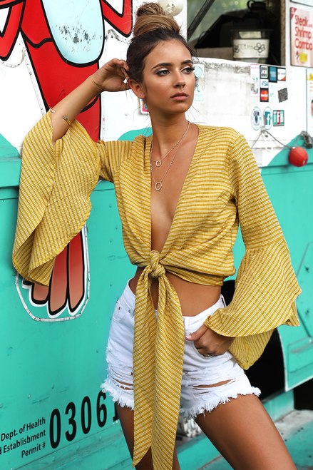 Bondi Wrap Top - Lavand Stories