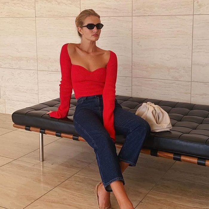 Oana Red Knit Top - Lavand Stories