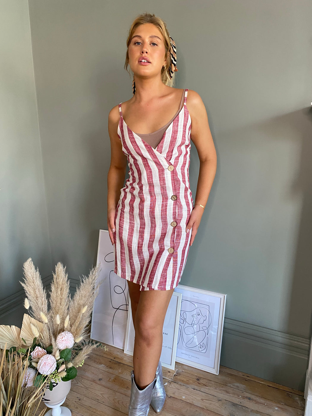 Karry Striped Dress - Lavand Stories